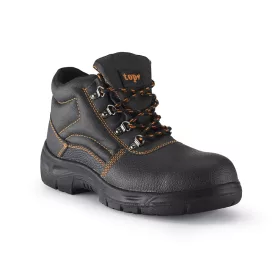   Munkavédelmi bakancs S3 acél orrmerevítő TOP WORK-MID, fekete, 37