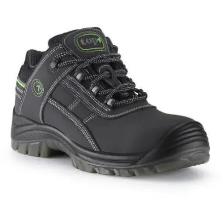 TOP BUFFALO LOW  HANZA O1 SRC VÉDŐFÉLCIPŐ, NUBUK BŐR FELSŐRÉSZ ÉS PU/PU TALPPAL