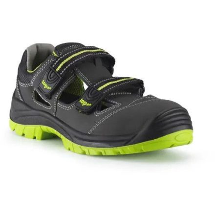 TOP BUFFALO HANZA SANDAL O1 SRC MUNKAVÉDELMI SZANDÁL, NUBUK BŐR, PU/GUMI TALPPAL