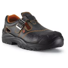  TOP MANILA HANZA O1 SRC MUNKAVÉDELMI SZANDÁL, KAPLI NÉLKÜL, PU TALPPAL