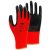 TOP MECHANIC HANZA NITRIL RED VÉDŐKESZTYŰ, POLIÉSZTER, NITRIL MÁRTOTT, CSÚSZÁSBIZTOS