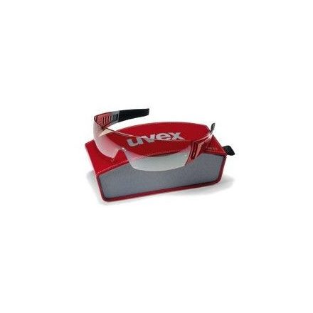 Racer CT ezüst/piros sportos műanyag keret, ezüst tükrös karcálló ultradura lencse UV védelemmel U9