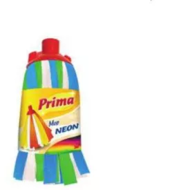   Prima Neon felmosófej általános nagytakarításhoz, kék-zöld-fehér
