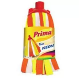   Prima Neon felmosófej nyéllel, nagytakarításhoz, sárga-narancs-fehér