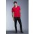 ANVIL ADULT V-NECK (AN362) nyári rövid ujjú férfi póló, V-nyakú oldalvarrott testhez álló, 100% Pamut