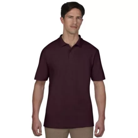 ANVIL (AN6280)  rövid ujjú férfi póló,/fésült pamut oldalvarrott, Gesztenyebarna/Maroon színben,  méret: S, méret: S, szín: Gesztenyebarna/Maroon