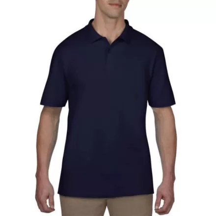 ANVIL (AN6280)  rövid ujjú férfi póló,/fésült pamut oldalvarrott, Sötétkék/Navy színben,  méret: S, méret: S, szín: Sötétkék/Navy