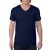an982nv-s, ANVIL (AN982) nyári rövid ujjú férfi póló 100%pamt/fésült pamut V nyakú, Sötétkék/Navy