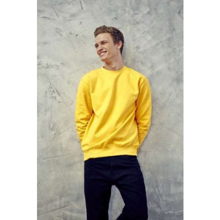 AWDis(AWJH030) SWEATSHIRT téli hosszú ujjú uniszex pulóver poliészter/pamut környakas, Poliészter/Pamut