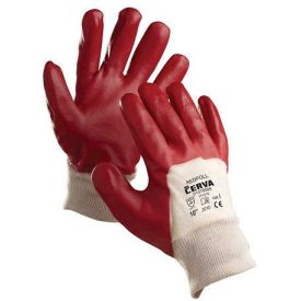 c0107000999100, REDPOLL kesztyű PVC 27 cm, piros