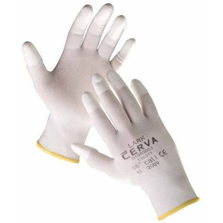 LARK ujjbegymártott nylon kesztyű