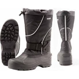 NELION MEN téli csizma fekete, munkacsizma