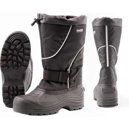 NELION MEN téli csizma fekete, munkacsizma