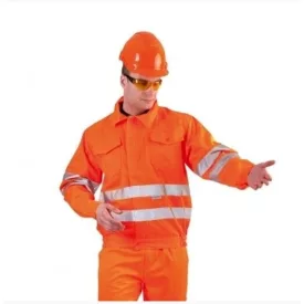KOROS HiVis kabát narancssárga , Jólláthatósági