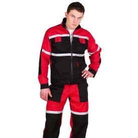 TAYRA kabát piros, Munkáskabát