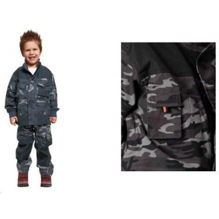 EMERTON KIDS kabát camouflage