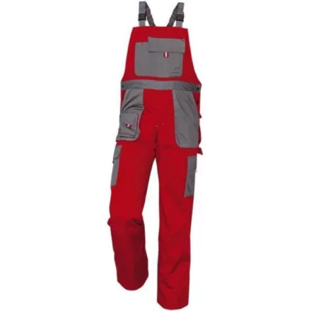 c0302019229046, MAX EVO kertésznadrág piros/szürke