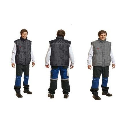 F&F BE-04-002 vízálló, téli férfi Munkásmellény