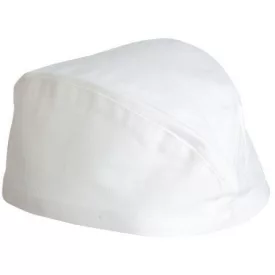 VOLANS szakácssapka hajó alakú, fehér