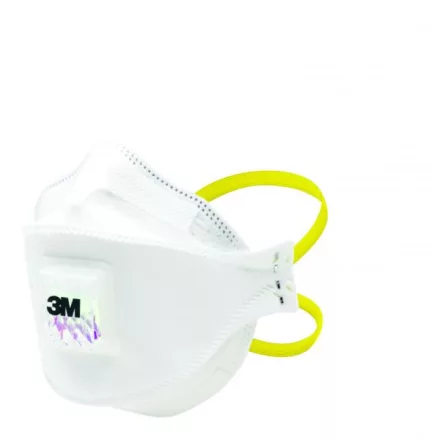 3M Aura 9312+ GEN3 FFP1 szelepes részecskeszűrő félálarc sárga