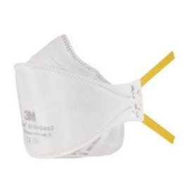   3M Aura 9310+ GEN3 FFP1 szelep nélküli részecskeszűrő félálarc sárga
