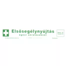 Elsősegélynyújtó táblák