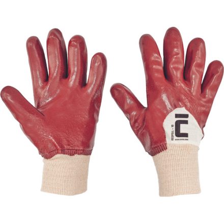 crv_0107000999100 REDPOLL  mártott PVC kesztyű - 10