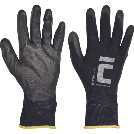 crv_0108000499110 BUNTING black kesztyű nylon PU - 11