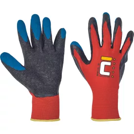 crv_0108009320100 VANELLUS PES-latex mártott kesztyű 10