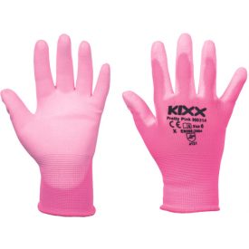   crv_0108010725080 PRETTY PINK kesztyű nylon  P rózsaszín 8