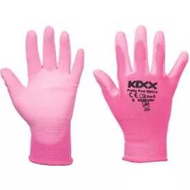   crv_0108010725080 PRETTY PINK kesztyű nylon  P rózsaszín 8