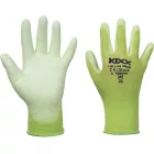 crv_0108010910070 LIKE LIME kesztyű nylon  PU zöld 7