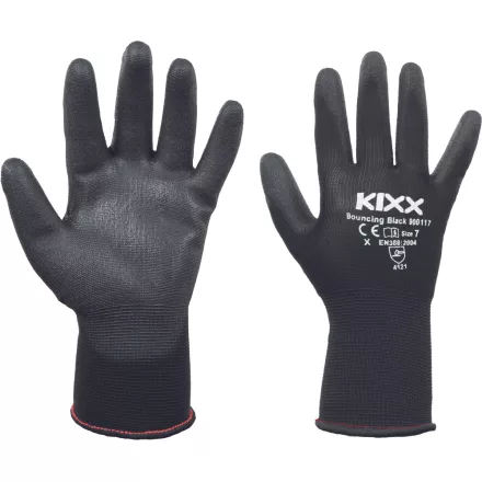 BOUNCING BLACK kesztyű nylon fekete 11
