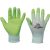crv_0108011510050 FUDGE kesztyű nylon, latex tenyér zöld 5