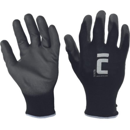 crv_0108026060100 SERETA kesztyű fekete 10