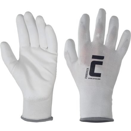 crv_0108026280080 EMBERIZA kesztyű fehér 8