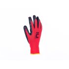 crv_0108026420090 SALANGANA kesztyű pes/latex piros 9