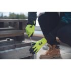 crv_0108026470080 SALANGANA kesztyű pes/latex sárga 8