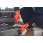 crv_0108026490060 SALANGANA kesztyű pes/latex narancs 6