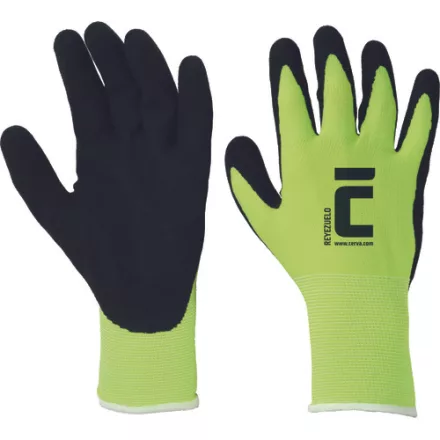 crv_0108026779090 REYEZUELO kesztyű pes/nitril sárga 9