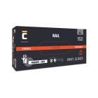 crv_0109003999090 RAIL PF kesztyű vinil púdermentes L-9