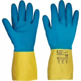 crv_0110011799100 CASPIA kesztyű latex/neopren - 10