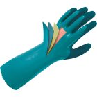 crv_0110016010070 IMMER nitril védőkesztyű zöld 7