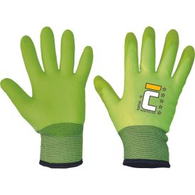   crv_0119001170110 TURTUR téli nylon PVC mártott kesztyű 11