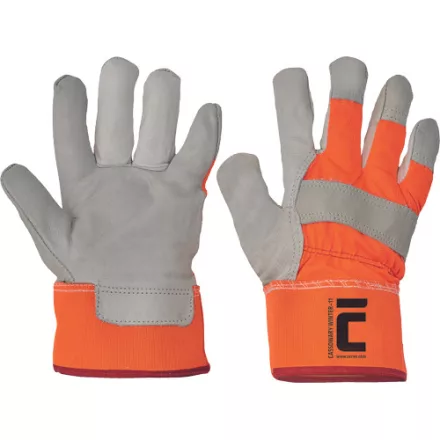 crv_0129000896105 CASSOWARY WINTER kesztyű HV narancs 10