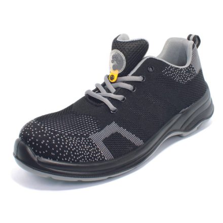 crv_0201058709039 BARI MF S1P ESD félcipő szürke/fekete 39