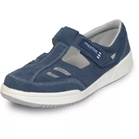 crv_0203014640048 PRESTIGE SUEDE OB SRA szandál 48 kék