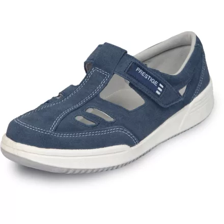 crv_0203014640048 PRESTIGE SUEDE OB SRA szandál 48 kék