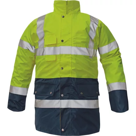 crv_0301001970001 BI ROAD 4in1 HV kabát sárga/navy S