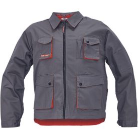 crv_0301004290064 DESMAN kabát szürke/narancssárga 64